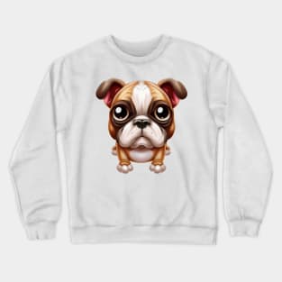 Pawfect Spanish Bulldog, Crewneck Sweatshirt